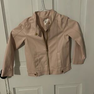 Max Studio Girls Faux Leather Jacket